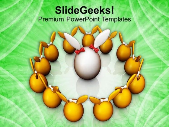 Team Forming Circle Leadership Concept PowerPoint Templates Ppt Backgrounds For Slides 0313