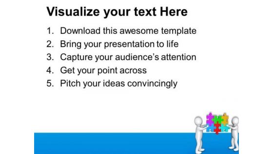Team Planning To Combine The Problems PowerPoint Templates Ppt Backgrounds For Slides 0713