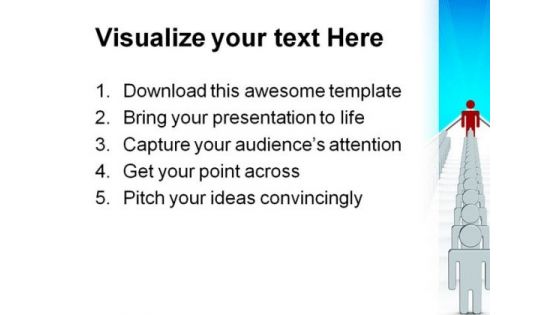 Team Teamwork Leadership PowerPoint Themes And PowerPoint Slides 0611