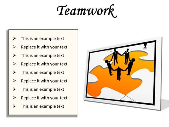 Teamwork01 Business PowerPoint Presentation Slides F