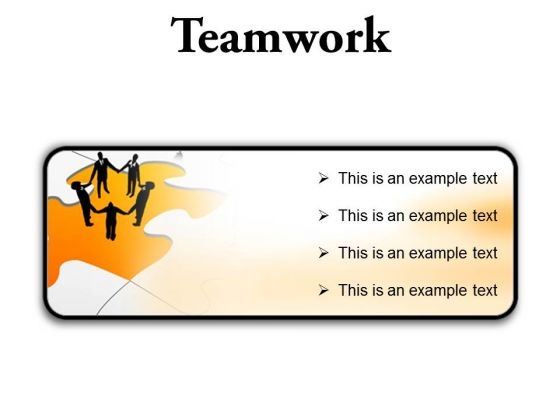 Teamwork01 Business PowerPoint Presentation Slides R