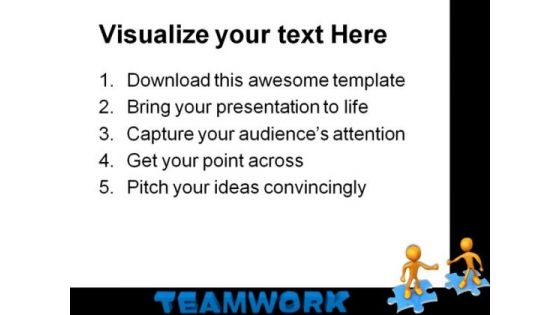 Teamwork02 Business PowerPoint Themes And PowerPoint Slides 0511