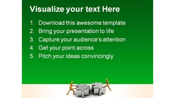 Teamwork02 Business PowerPoint Themes And PowerPoint Slides 0611