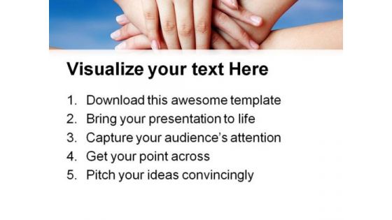 Teamwork02 Handshake PowerPoint Themes And PowerPoint Slides 0811