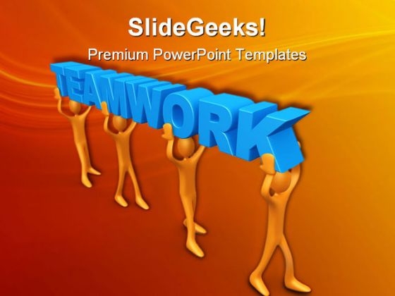 Teamwork04 Leadership PowerPoint Themes And PowerPoint Slides 0811