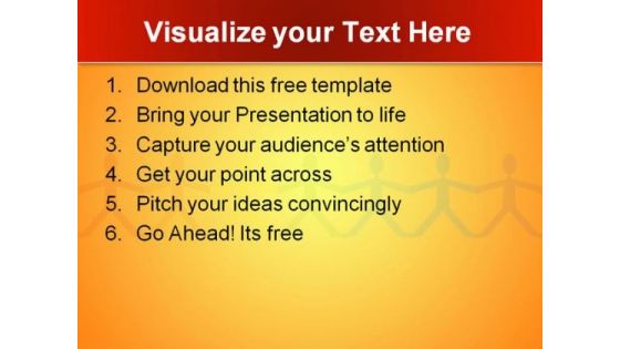 Business Teamwork PowerPoint Template