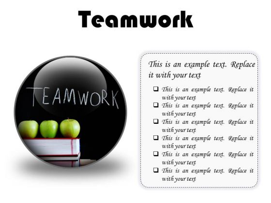 Teamwork Business PowerPoint Presentation Slides C