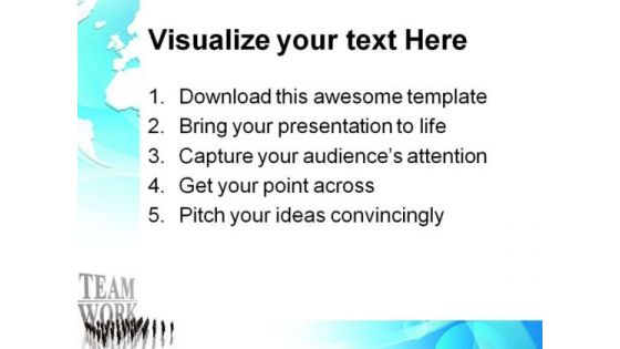 Teamwork Business PowerPoint Templates And PowerPoint Backgrounds 0711