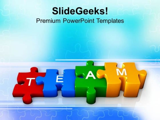 Teamwork Business Strategies PowerPoint Templates Ppt Backgrounds For Slides 0413