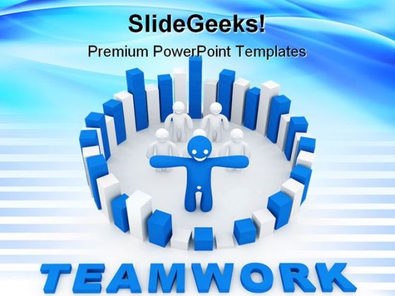 Teamwork Concept01 Success PowerPoint Themes And PowerPoint Slides 0811