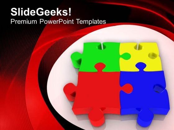 Teamwork Concept Business Solution And Success PowerPoint Templates Ppt Backgrounds For Slides 0413