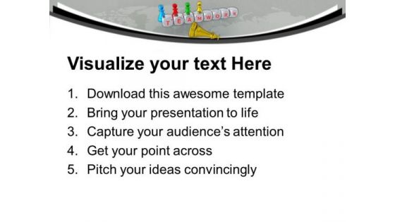 Teamwork Is Important For Business PowerPoint Templates Ppt Backgrounds For Slides 0513