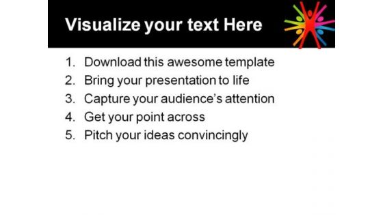 Teamwork Leadership Global PowerPoint Themes And PowerPoint Slides 0511