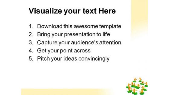 Teamwork Leadership PowerPoint Themes And PowerPoint Slides 0911