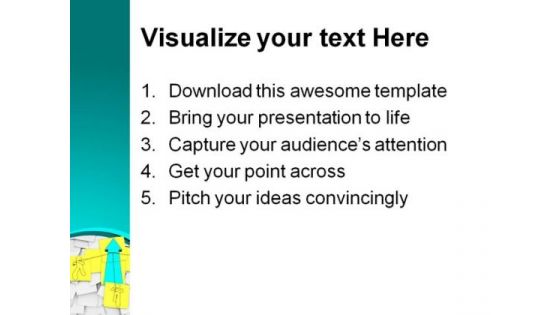 Teamwork Lifting The Growth Business PowerPoint Themes And PowerPoint Slides 0611