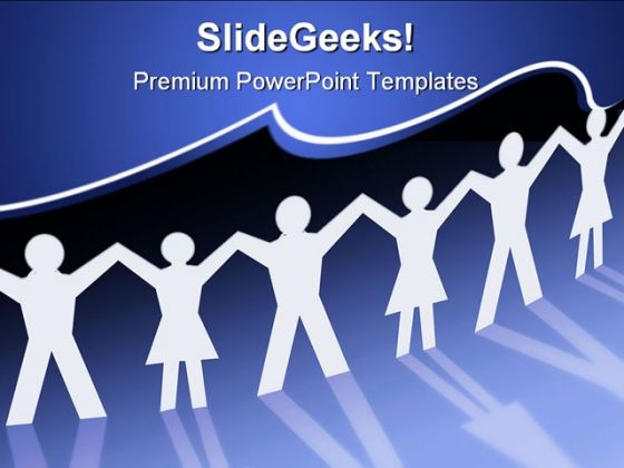 Teamwork Of People Leadership PowerPoint Templates And PowerPoint Backgrounds 0811