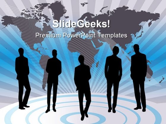 Teamwork People Business PowerPoint Backgrounds And Templates 1210