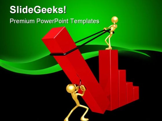 Teamwork Raising The Bar01 Business PowerPoint Themes And PowerPoint Slides 0811