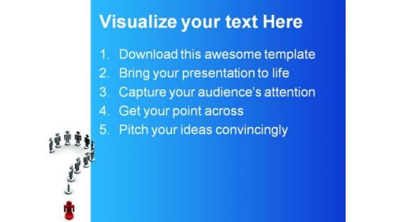 Teamwork Solution Leadership PowerPoint Templates And PowerPoint Backgrounds 0811