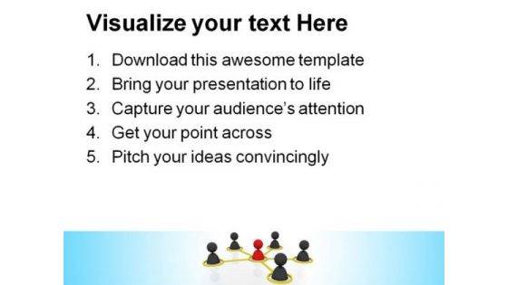 Teamwork Unity Leadership PowerPoint Themes And PowerPoint Slides 0411