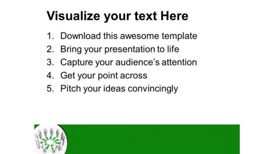 Teamwork With Individual Responsibility PowerPoint Templates Ppt Backgrounds For Slides 0413