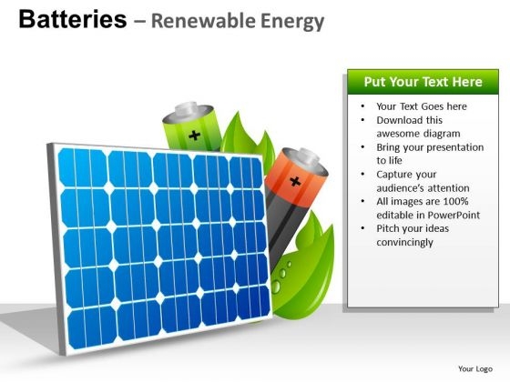Technology Batteries Renewable Energy PowerPoint Slides And Ppt Diagram Templates