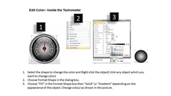 Technology Tachometer Full Dial PowerPoint Slides And Ppt Diagram Templates