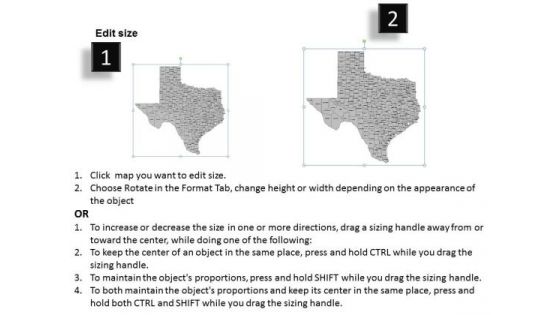 Texas PowerPoint Maps