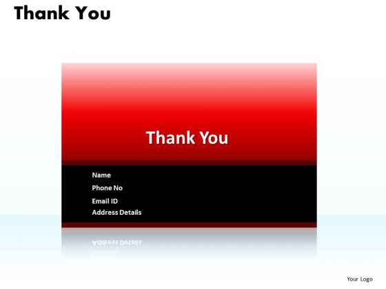 Thank You PowerPoint template