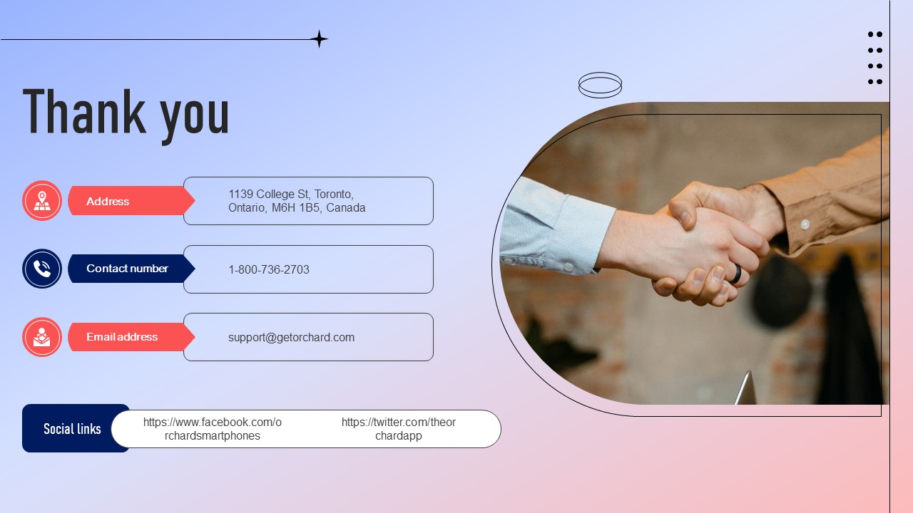 Thank You Fundraising Pitch Deck For Ecommerce Platform