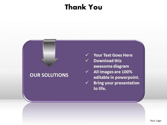 Thank You Our Solutions Ppt Slides Diagrams Templates
