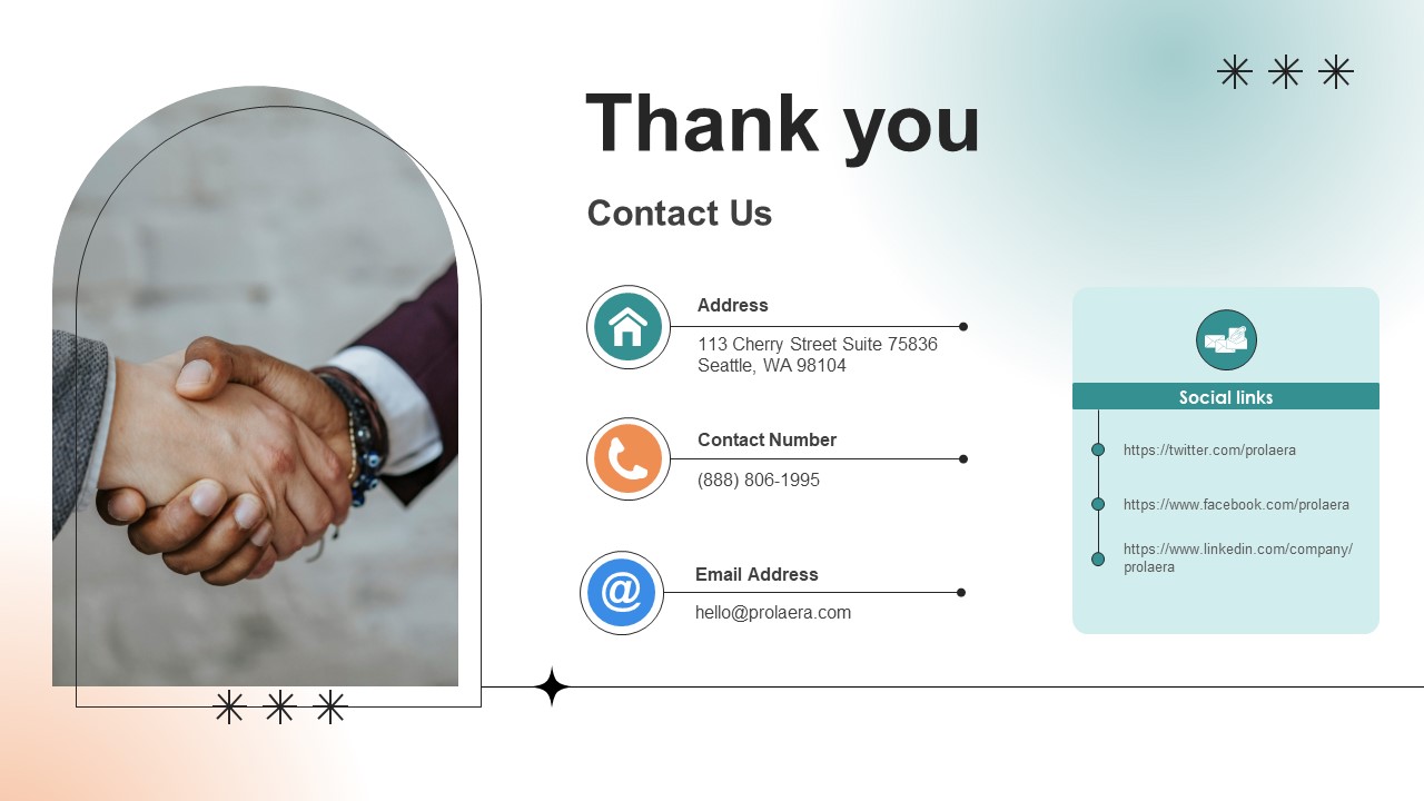 Thank You Professional Learning Platform Funding Pitch Deck