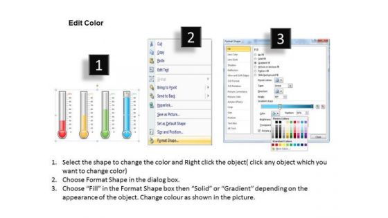 Thermometer Chart PowerPoint Presentation Template