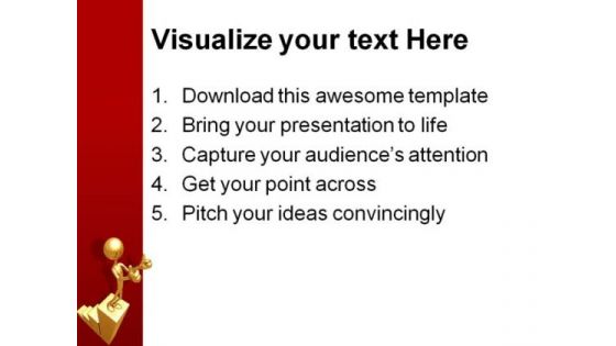Thumbs Up Success Business PowerPoint Backgrounds And Templates 1210