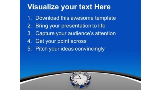 Time Bound Conference Business Meeting PowerPoint Templates Ppt Backgrounds For Slides 0313