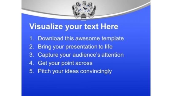 Time Bound Meeting With Sales Team PowerPoint Templates Ppt Backgrounds For Slides 0713