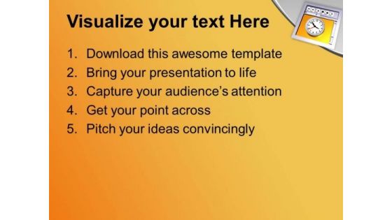 Time Bound Process For Business PowerPoint Templates Ppt Backgrounds For Slides 0413