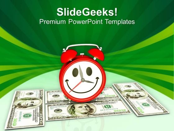 Time For Money Business Concept PowerPoint Templates Ppt Backgrounds For Slides 0413