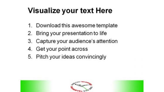 Time For Teamwork Business PowerPoint Templates And PowerPoint Backgrounds 0811