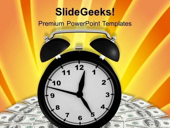 Time Is Money Business Concept PowerPoint Templates Ppt Backgrounds For Slides 0413