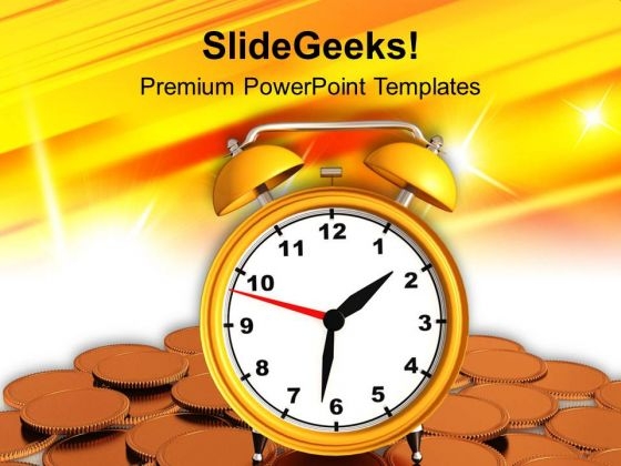 Time Is Money Concept Finance PowerPoint Templates Ppt Backgrounds For Slides 0413