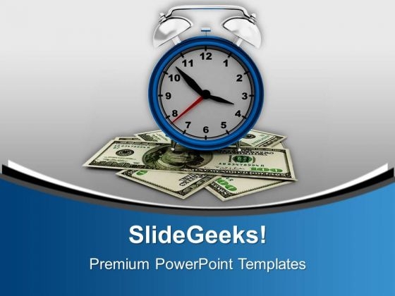 Time Is Money Concept Marketing PowerPoint Templates Ppt Backgrounds For Slides 0413
