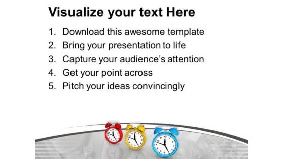 Time Is Running To Finish The Task On Time PowerPoint Templates Ppt Backgrounds For Slides 0313