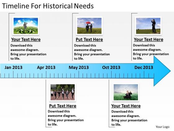 Timeline For Historical Needs Ppt Business Plan PowerPoint Templates
