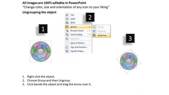 Timeline Ppt Template 7 Steps For Visualization Of Workflow