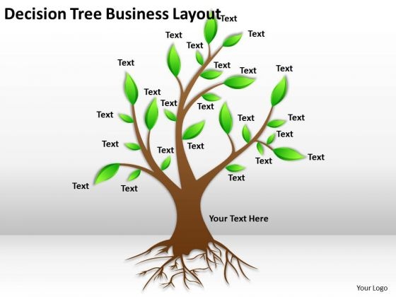 Timeline Ppt Template Decision Tree Business Layout