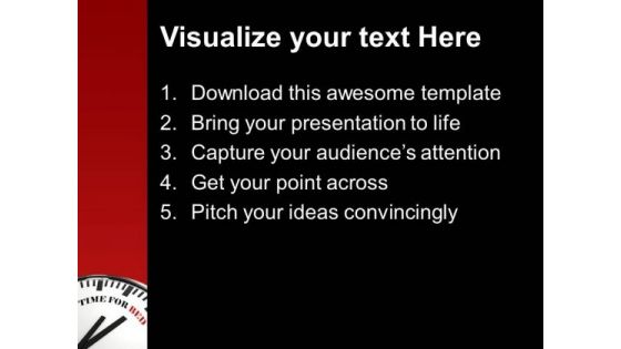 Tired Of Business Time For Bed PowerPoint Templates Ppt Backgrounds For Slides 0313