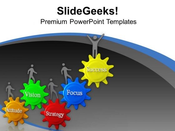 To Get Success Focus On Strategy PowerPoint Templates Ppt Backgrounds For Slides 0713
