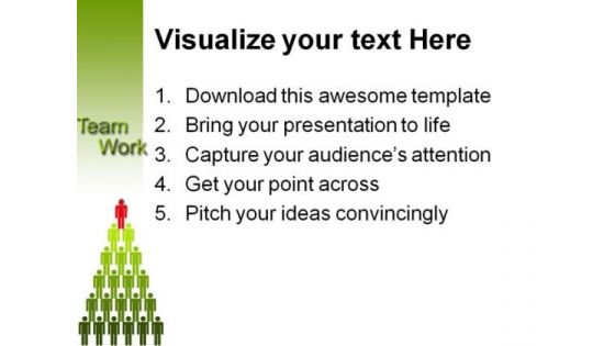 Top Man Teamwork PowerPoint Themes And PowerPoint Slides 0411