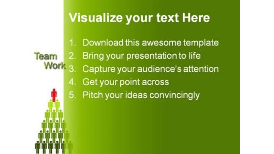 Top Man Teamwork PowerPoint Themes And PowerPoint Slides 0411